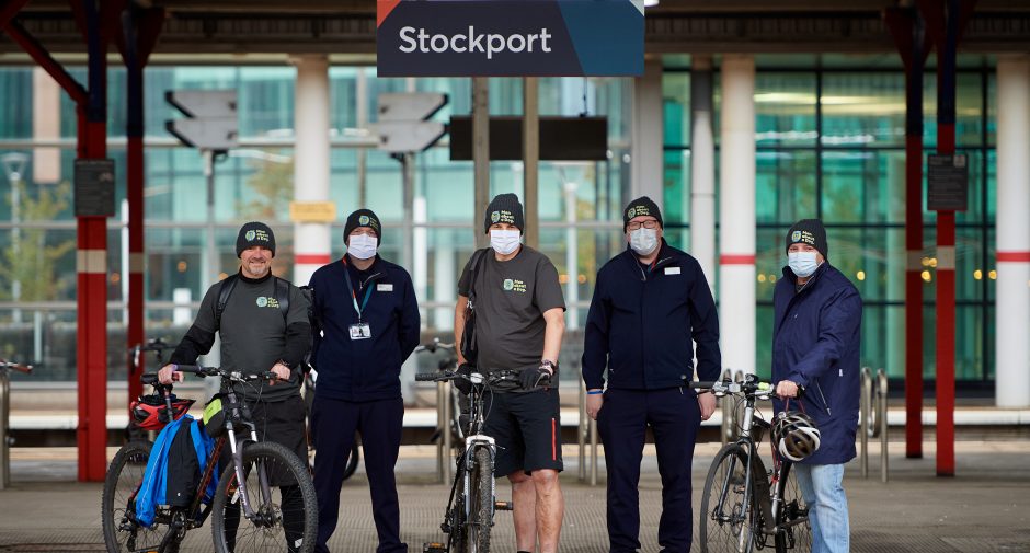 Stockport Avanti West Coast team take on fundraising challenge