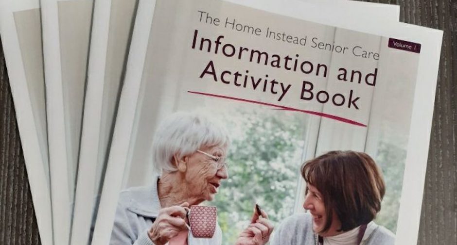 Home Instead deliver activity books in the community - One Stockport