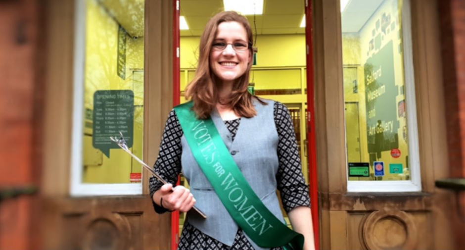 Stockport suffragist inspires next generation of Game Changers One