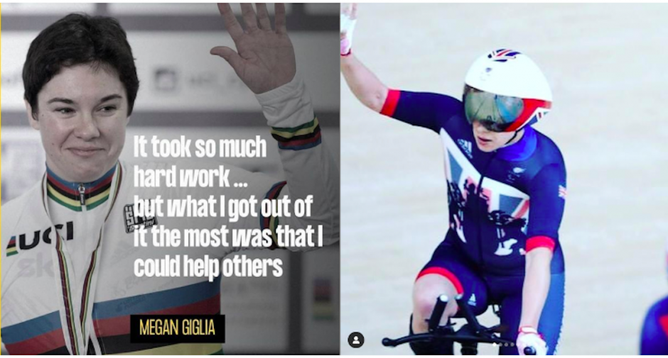 In Bike Week we spoke to Para-Olympian gold medal winner Megan Giglia