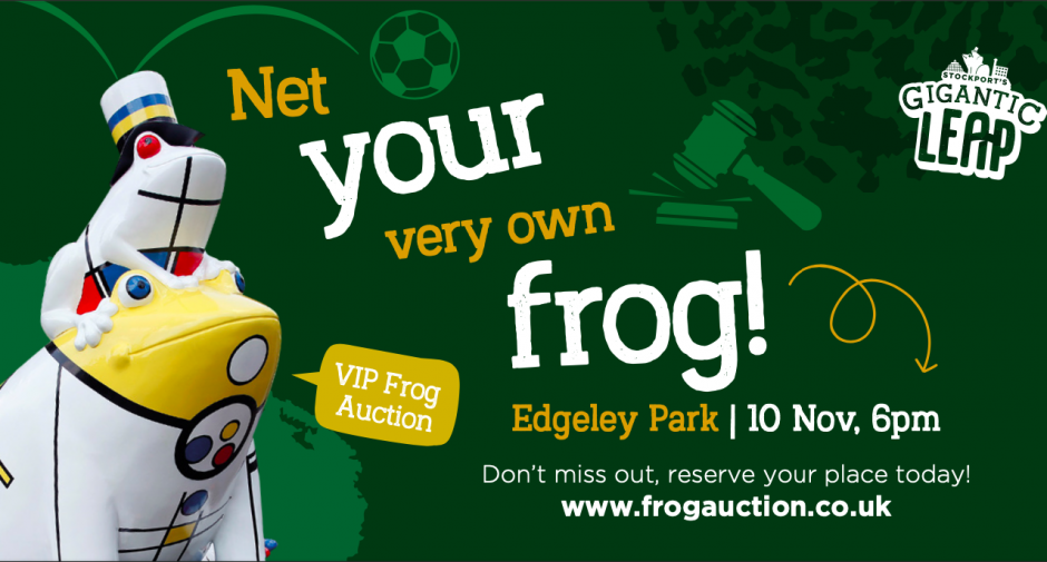 Net yourself a Stockport frog before they’re going, going, gone!