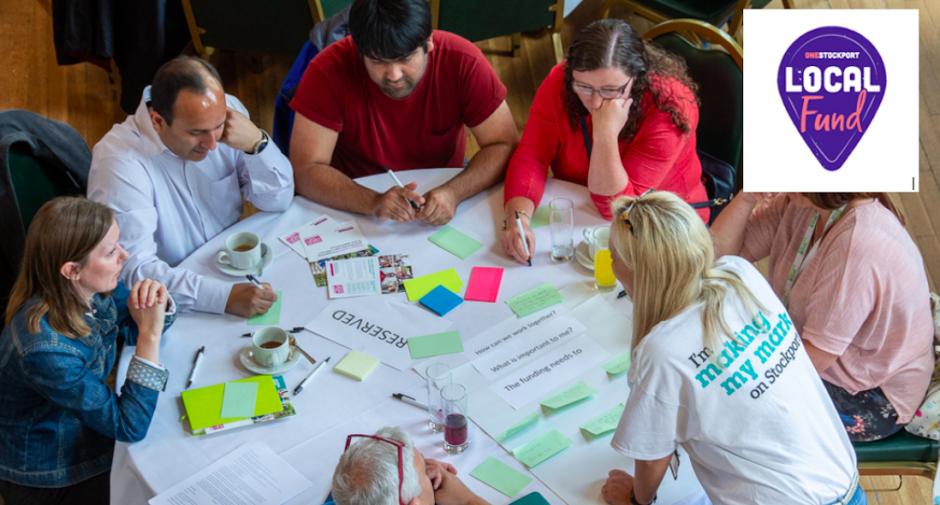 Apply now to the Stockport Local Fund – closing to applications on 21st November
