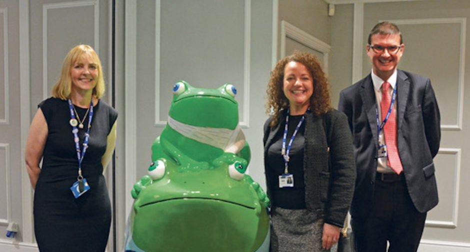 Stockport Frogs hop-off raises a whopping £35,000 for local charity