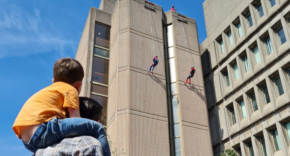 Raise money and your adrenaline in Stockport’s Charity Abseil!