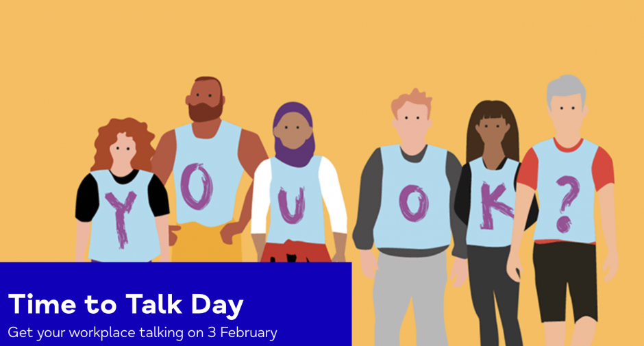 It's Time To Talk Day (3 February) One Stockport