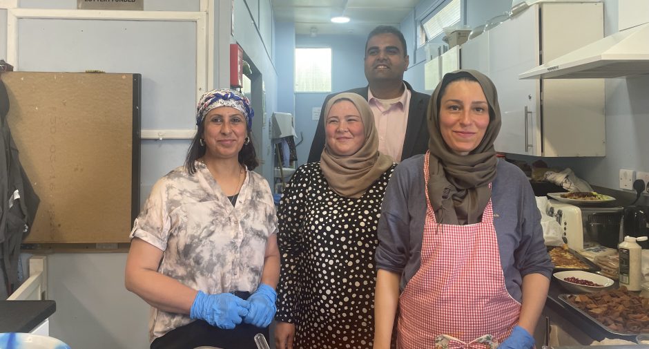 Volunteers launch Arabian Twilight Cafe in Heaton Norris