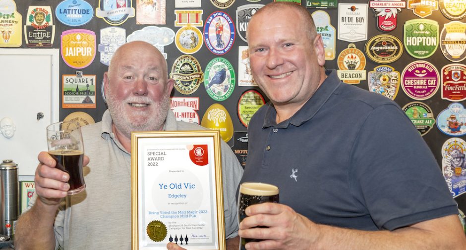 STOCKPORT'S OLD VIC LANDLORD’S DOUBLE AWARD One Stockport