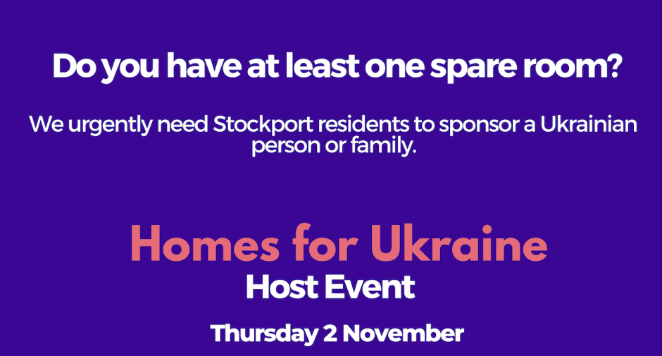 Do you have a spare room for a Ukranian refugee?