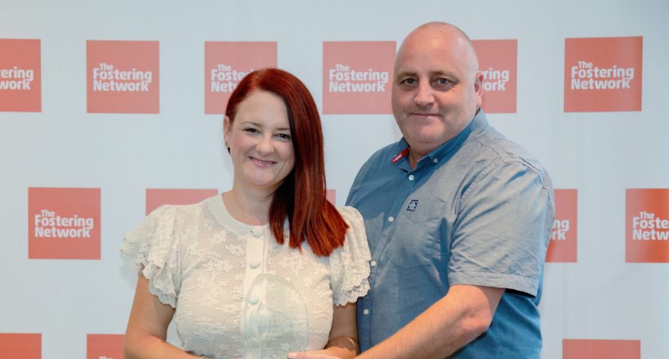 Foster carers from Stockport win prestigious Fostering Excellence Award