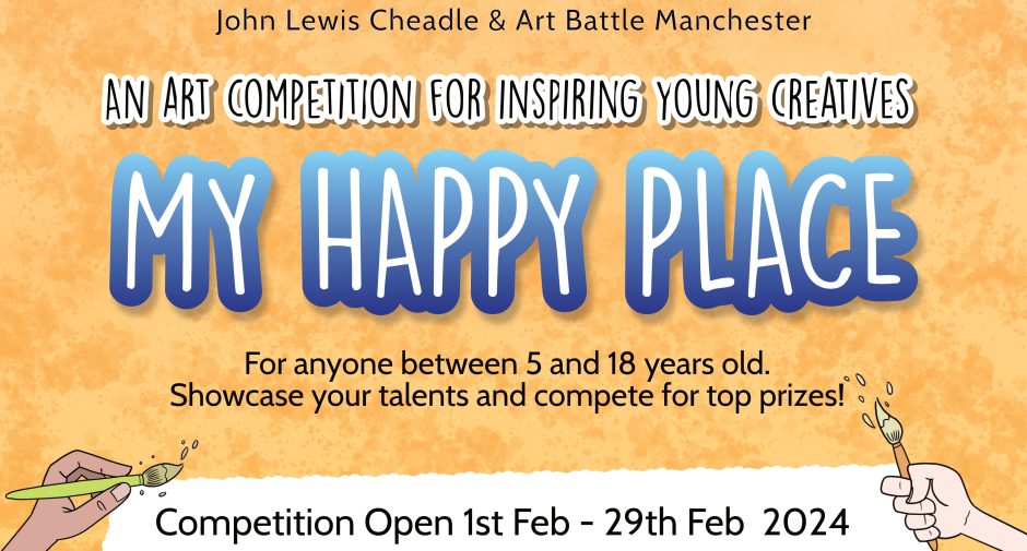 Art Battle Manchester and John Lewis Cheadle seek out the next