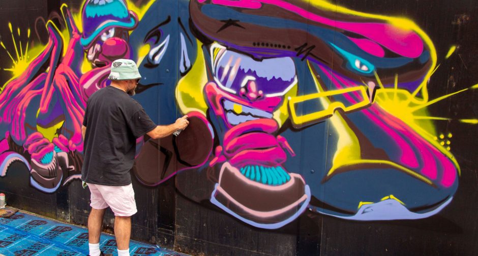 Get Ready for Stockport Paint Jam 2024 as 50 of the UK’s top street artists head to Stockport!