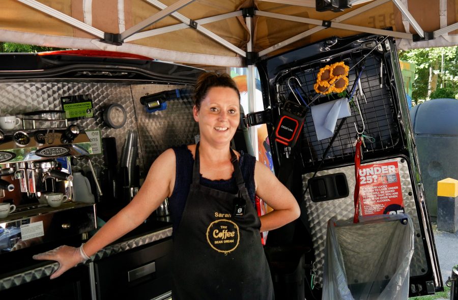 The Stockport coffee van that blends caffeine with community spirit
