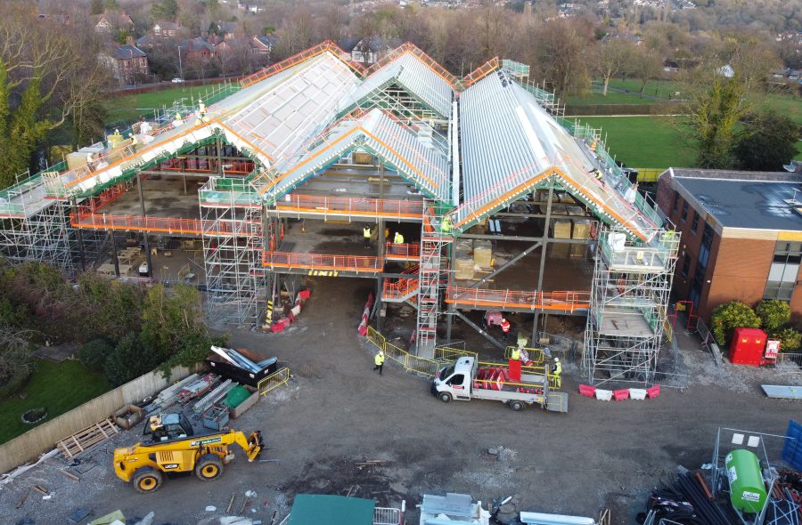 Marple’s new community hub starts to take shape